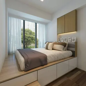 Giường ngủ 4 ngăn kéo nhựa đặc Picomat GPC04
