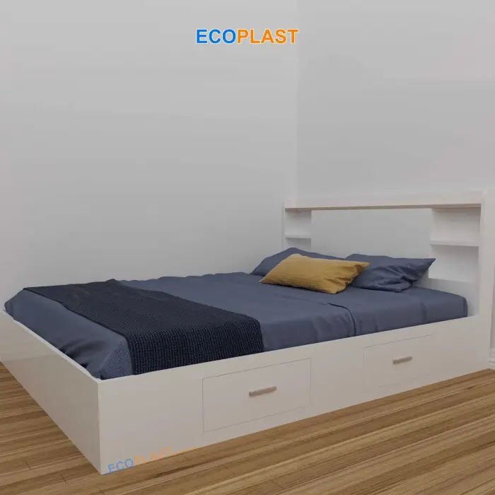 Giường ngủ cho chung cư nhựa Ecoplast GEC15