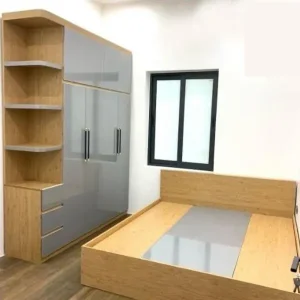 Giường nhựa cao cấp hiện đại 1m8x2m Vincoplast GVP02
