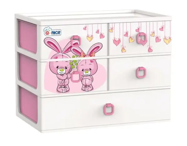 Tủ nhựa 3 tầng 5 ngăn Đại Đồng Tiến cao cấp Mio