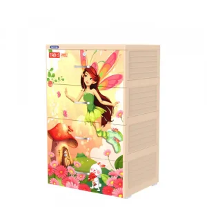 Tủ nhựa Tabi S 4 Tầng Công Chúa
