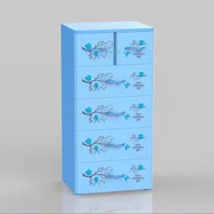 Tủ nhựa bé trai Đại Đồng Tiến cao cấp TTP hoa xanh