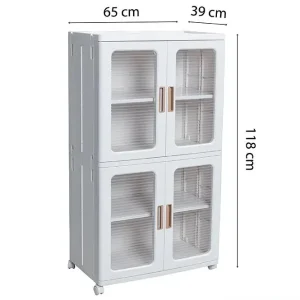 Tủ nhựa gấp Song Long size XL 2 tầng 4097