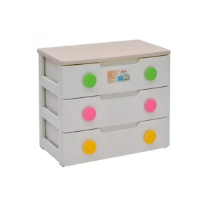 Tủ nhựa quần áo Song Long Baby 3 tầng nhiều màu sắc
