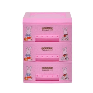 Tủ nhựa quần áo Song Long Doremi 3 tầng nhiều màu sắc
