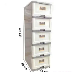 Tủ nhựa quần áo Song Long T880-5 5 tầng nhiều màu sắc