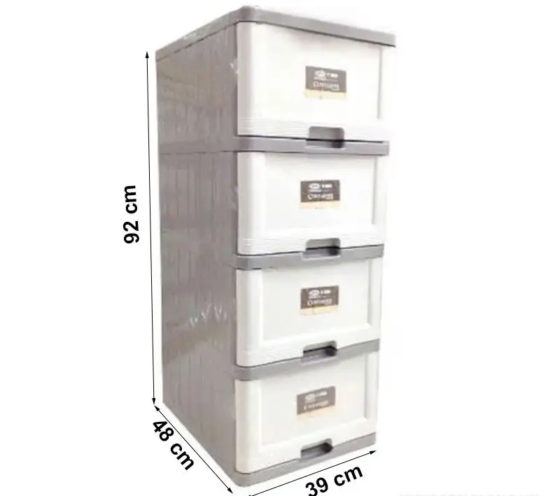 Tủ nhựa quần áo T880-4 Song Long 4 tầng nhiều màu sắc