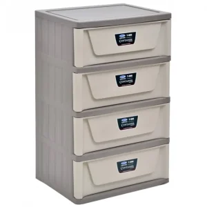 Tủ nhựa quần áo T888 Song Long 4 tầng nhiều màu sắc
