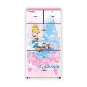 Tủ nhựa trẻ em Đại Đồng Tiến công chúa Lọ lem Cinderella