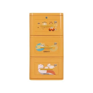 Tủ nhựa trẻ em Qui Phúc LUCKY 3 tầng nhiều màu sắc