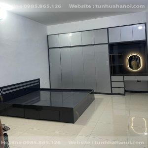 Nội thất phòng ngủ nhựa cao cấp ChinHue plus  màu ghi