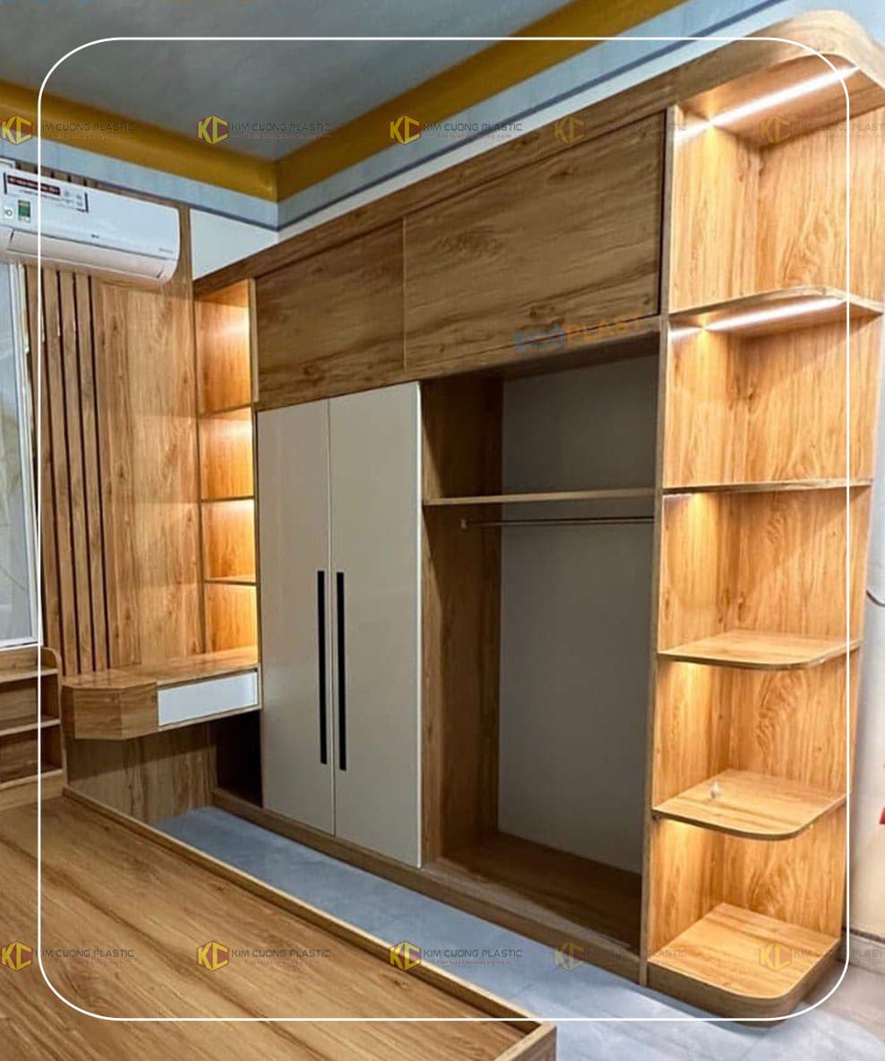 Tủ nhựa sang xịn Ecoplast Hà Nội AR39