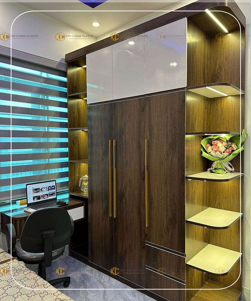 Tủ nhựa sang xịn Ecoplast Hà Nội AR42