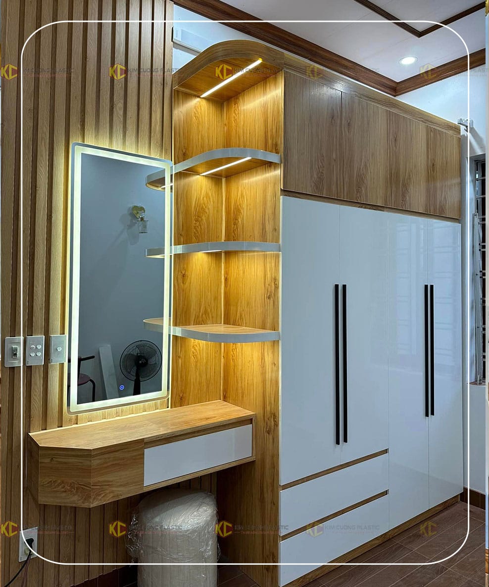 Tủ nhựa sang xịn Ecoplast Hà Nội AR36