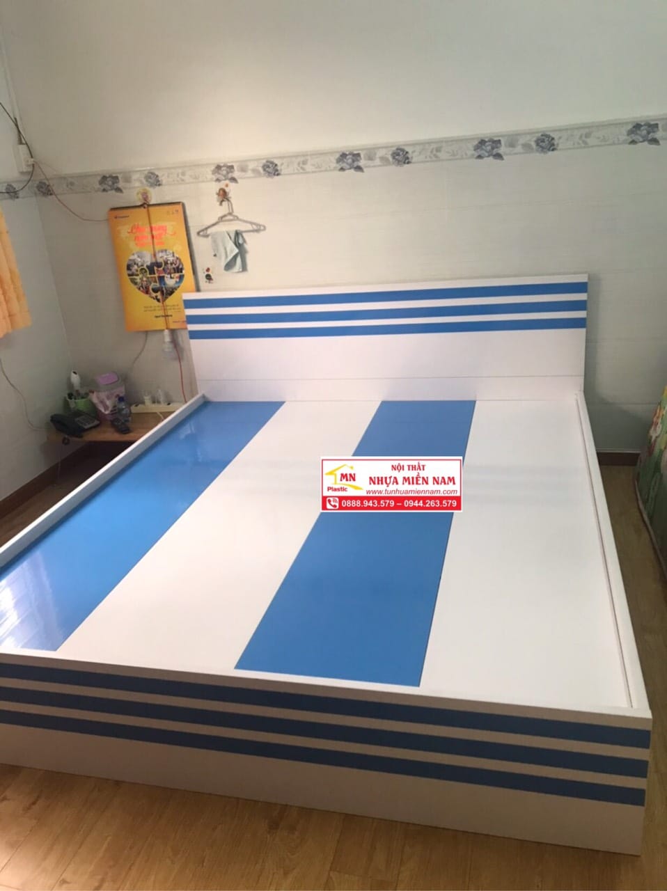 Giường ngủ nhựa Đài Loan Chinhuei hiện đại HĐ-GCH54