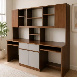 Bàn học đôi nhựa Ecoplast cao cấp BHE19