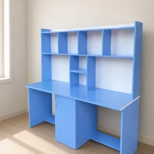 Bàn học đôi nhựa Ecoplast xanh BHE17