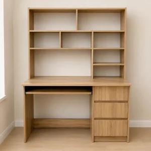 Bàn học nhựa Chin Huei 2.0 Plus vân gỗ HĐ - BHCH02