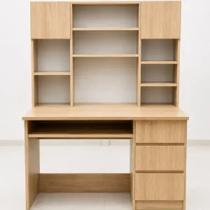 Bàn học nhựa Ecoplast liền giá sách BHE03