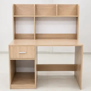 Bàn học nhựa Ecoplast vân gỗ cao cấp BHE02
