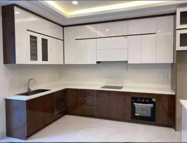 Tủ bếp nhựa Chin Huei Plus chữ L HĐ–TBC01
