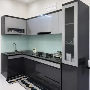 Tủ bếp nhựa Chin Huei Plus hiện đại HĐ–TBC15