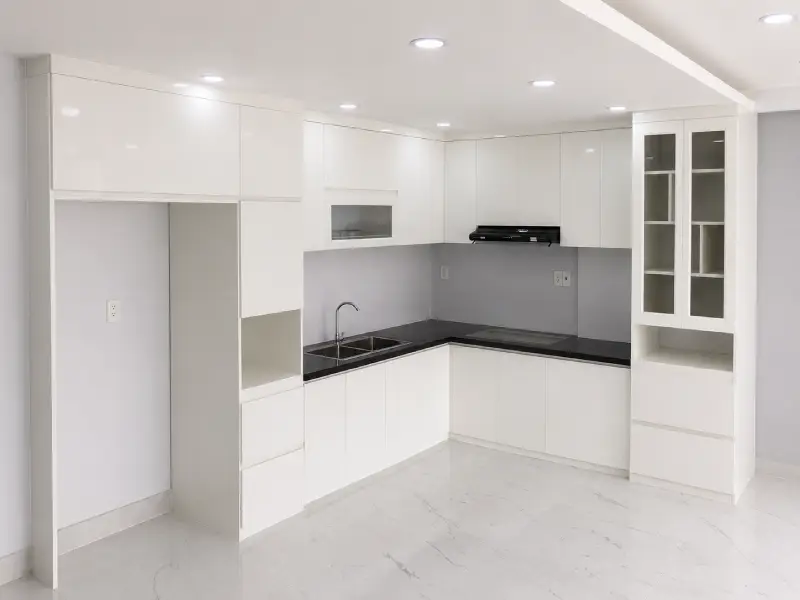 Tủ bếp nhựa Chin Huei Plus kịch trần HĐ–TBC14