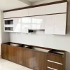 Tủ bếp nhựa Ecoplast chữ I tối giản HĐ - TBE17