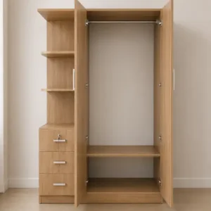 Tủ nhựa quần áo 2 cánh 1 kệ Chin Huei Plus HĐ - TC05
