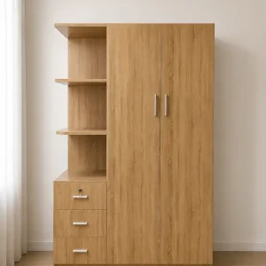 Tủ nhựa quần áo 2 cánh 1 kệ Chin Huei Plus HĐ - TC05