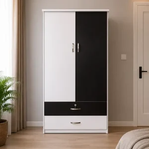 Tủ nhựa quần áo 2 cánh Chin Huei HĐ – TA03