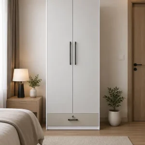 Tủ nhựa quần áo 2 cánh Chin Huei HĐ – TA06