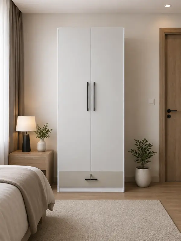 Tủ nhựa quần áo 2 cánh Chin Huei HĐ – TA06