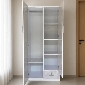 Tủ nhựa quần áo 2 cánh Chin Huei HĐ – TA07