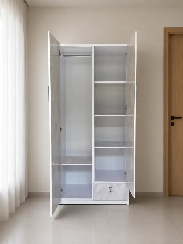 Tủ nhựa quần áo 2 cánh Chin Huei HĐ – TA07