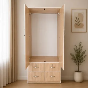 Tủ nhựa quần áo 2 cánh Chin Huei HĐ – TA08