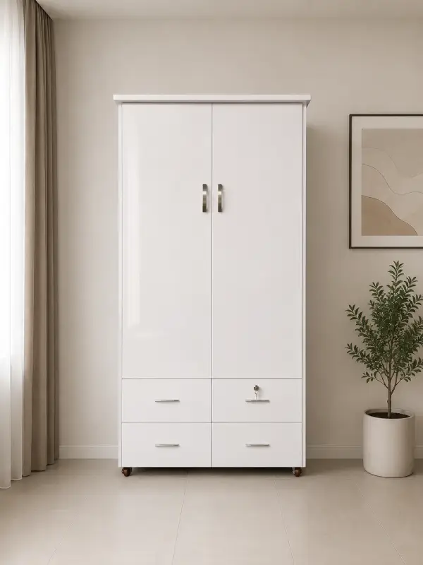 Tủ nhựa quần áo 2 cánh Chin Huei HĐ – TA08