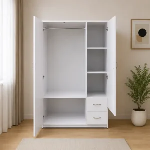 Tủ nhựa quần áo 3 cánh Chin Huei HĐ – TA21