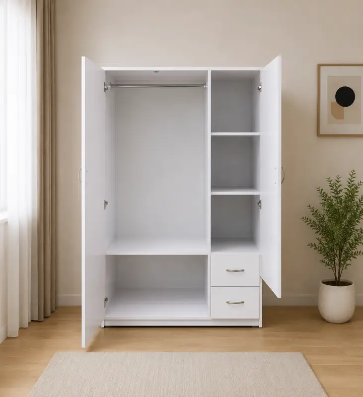 Tủ nhựa quần áo 3 cánh Chin Huei HĐ – TA21
