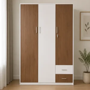 Tủ nhựa quần áo 3 cánh Chin Huei HĐ – TA23