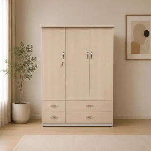 Tủ nhựa quần áo 3 cánh Chin Huei HĐ – TA25