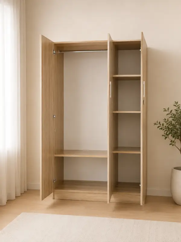 Tủ nhựa quần áo 3 cánh Chin Huei Plus HĐ - TC02