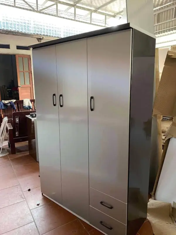 Tủ nhựa quần áo 3 cánh hiện đại Đài Loan Chin Huei HĐ–TA21