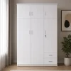 Tủ nhựa quần áo 3 cánh kịch trần Chin Huei HĐ – TA30