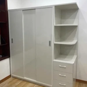 Tủ nhựa quần áo 3 cánh lùa 1 kệ Chin Huei HĐ–TA35