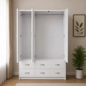 Tủ nhựa quần áo 3 cánh tiện dụng Chin Huei HĐ – TA28