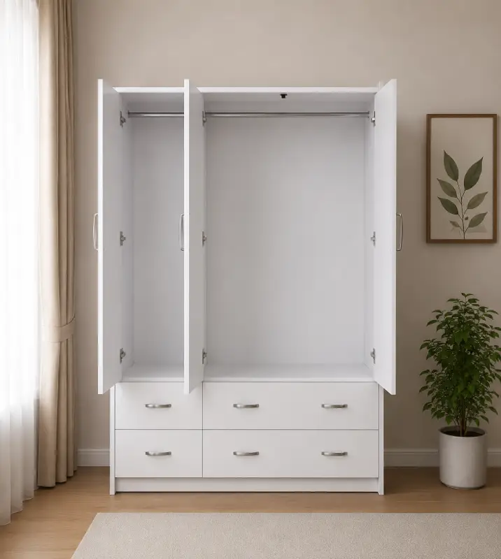 Tủ nhựa quần áo 3 cánh tiện dụng Chin Huei HĐ – TA28