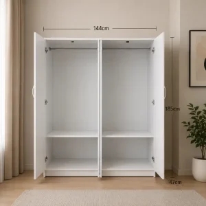 Tủ nhựa quần áo 4 cánh Chin Huei HĐ – TA40