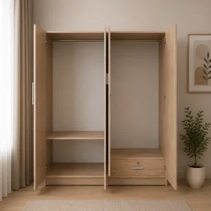 Tủ nhựa quần áo 4 cánh Chin Huei HĐ – TA42