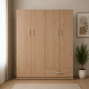 Tủ nhựa quần áo 4 cánh Chin Huei HĐ – TA42